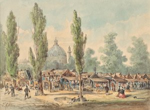 The Old Flea Market in Vienna