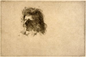 A Head by J. Alden Weir