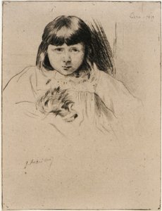 Gyp and the Gipsy by J. Alden Weir
