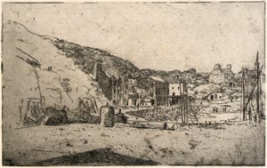 Harbor--Isle of Man by J. Alden Weir