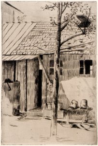Kitchen Well by J. Alden Weir