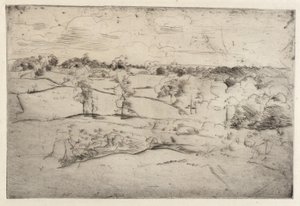 Landscape by J. Alden Weir