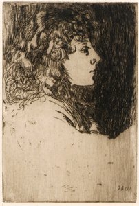 Little Head by J. Alden Weir