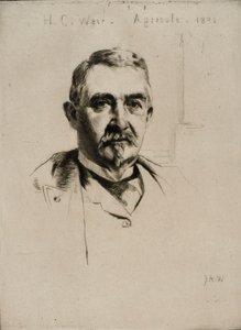 Portrait of Colonel H.C. Weir (Agricola) by J. Alden Weir