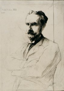Portrait of Dr. Robert F. Weir by J. Alden Weir