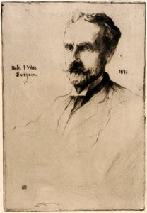 Portrait of Dr. Robert F. Weir by J. Alden Weir