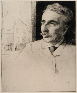 Portrait of John F. Weir by J. Alden Weir