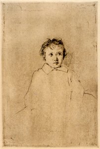 Sketch of a Child by J. Alden Weir
