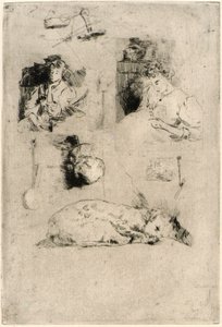 Studies by J. Alden Weir