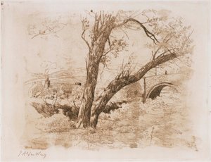 Sulby Glen - Isle of Man by J. Alden Weir
