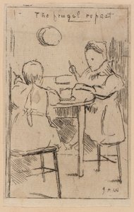 The Frugal Repast--Isle of Man by J. Alden Weir