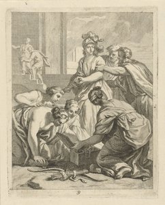 Achilles and the Daughters of Lycomedes (Scenes from the Life of Achilles) by J. Alexander Janssens