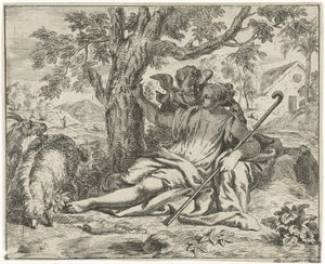 Angel Appears to Hagar by J. Alexander Janssens
