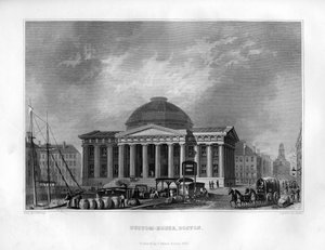 Custom House, Boston, Massachusetts by J. Archer