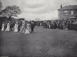 Helston Flora Day, the Furry Dance by J. Benjamin Stone