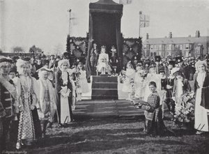 Knutsford May Day Festival, Crowning the Queen by J. Benjamin Stone