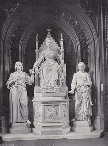 Statue of Queen Victoria by J. Benjamin Stone