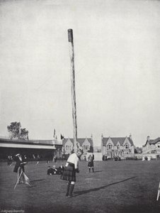 The Inverness Gathering, Tossing the Caber by J. Benjamin Stone