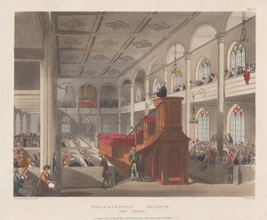 Philanthropic Society, The Chapel, April 1, 1809