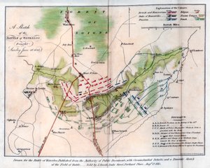 The Battle of Waterloo, 1815-1816 by J Booth