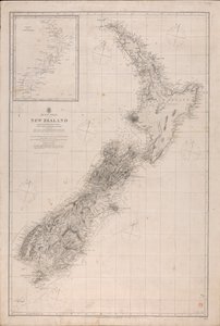 Chart of New Zealand