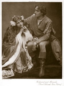 Ferdinand and Miranda, c. 1900 by J Caswall Smith