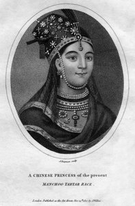 A Chinese Princess of the Manchoo Tartar Race