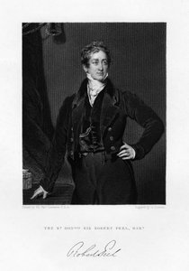 Sir Robert Peel, British Prime Minister, 19th century