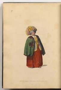 Merchant Wife of Kaluga, from The Costumes of the Russian Empire, 1803