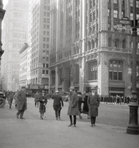 Lower Broadway, New York City, USA