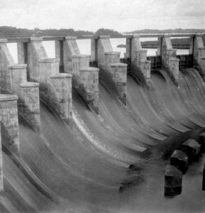 The spillway, Gatun Lock, Panama Canal, Panama