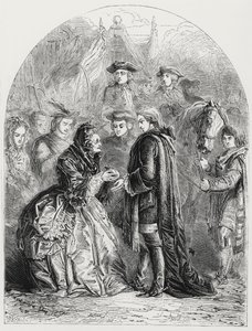 Mrs Skyring Welcoming the Young Pretender by J. H. Nicholson