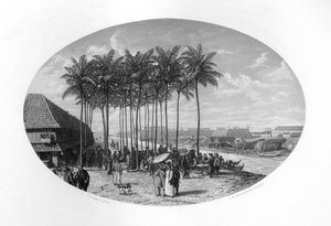 Foundation of Batavia, Java, Dutch East Indies, 1619 by J. H. Rennefeld