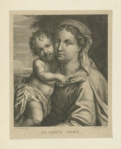 Mary with Child by J. Haagen