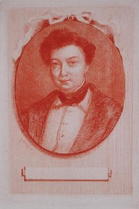 Portrait of Alexandre Dumas pere (1803-70) c.1830-40