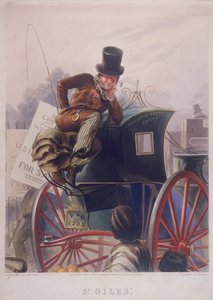 Hansom Cab Driver, London by J Harris
