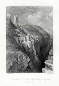 The Convent of St Saba, Wilderness of Engadi, Holy Land