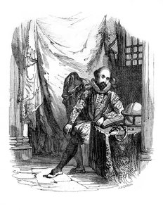 Sir Walter Raleigh in the Tower of London, 1603-1616, 1836