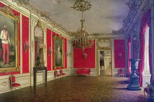 The Reception Room of the Hofburg Palace, Vienna by J. Jaunbersin