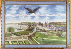 View of New Orleans from the Plantation of Marigny, 1803