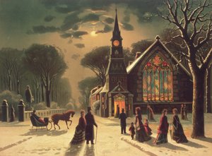 Christmas Eve, pub. by J. Hoover and Son, 1878 by J. Latham