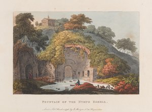 Fountain of the Nymph Egeria by J. Merigot