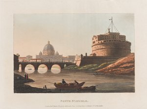 Ponte St. Angelo by J. Merigot