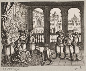 Illustration to Adam Olearius, 