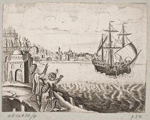 Illustration to Adam Olearius, 