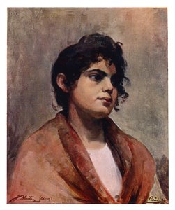 Study of an Italian girl