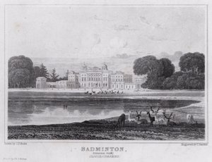Badminton, General View, Gloucestershire
