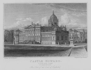 Castle Howard, South East View, Yorkshire, The Seat of the Earl of Carlisle (engraving)