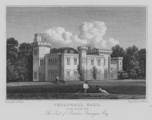 Childwall Hall, Lancashire, The Seat of Bamber Gascoyne, Esquire