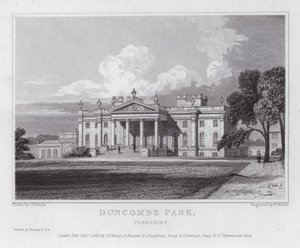 Duncombe Park, Yorkshire by John Preston Neale